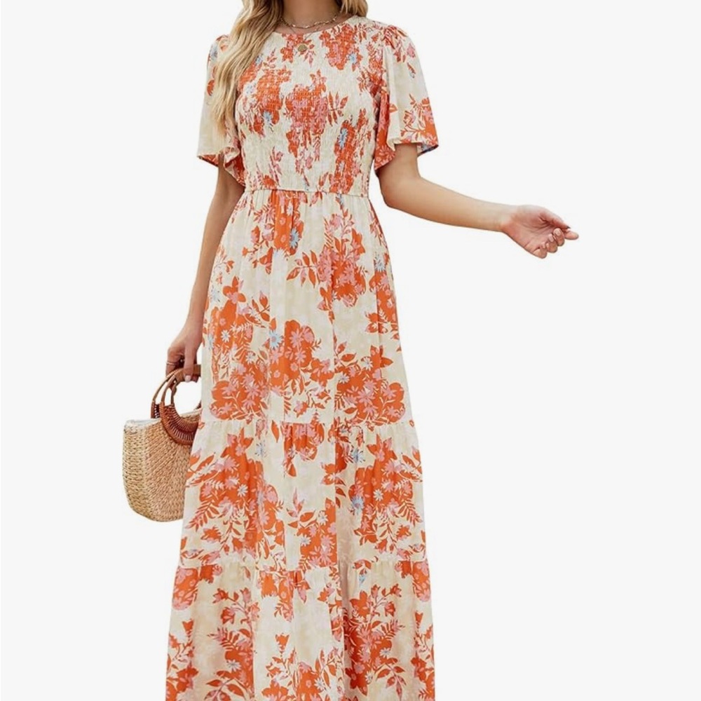 Tangerine dress
